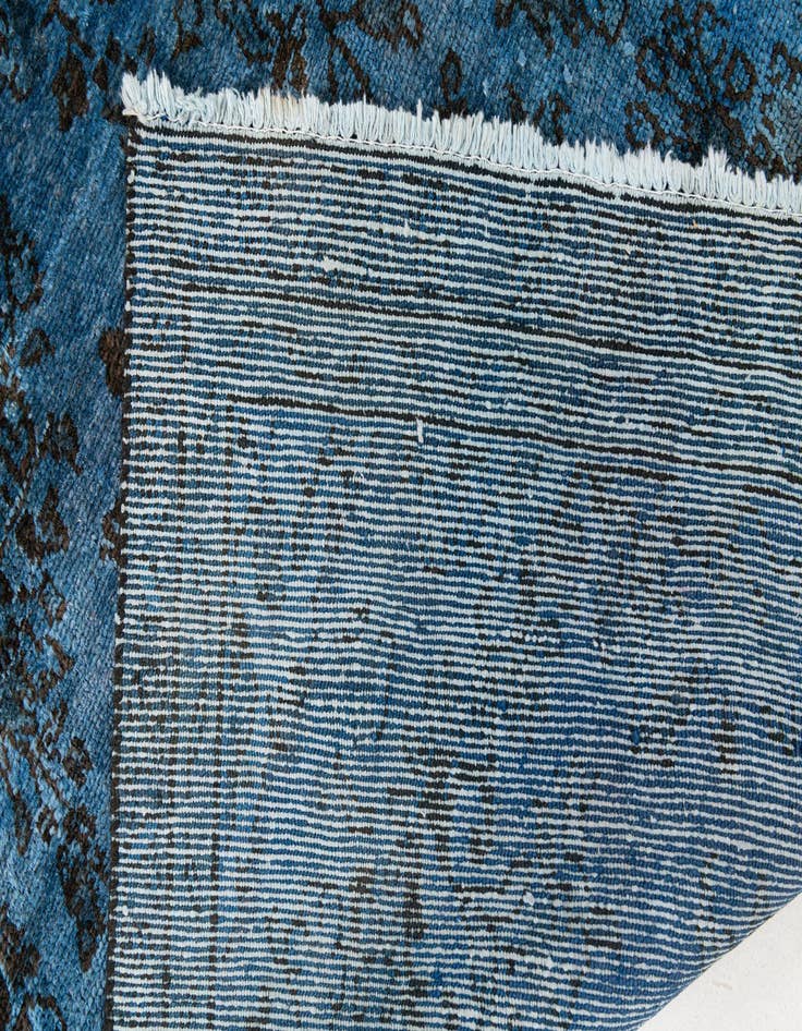 Detail image of 5' 6 x 8'  Hand Knotted Ultra Vintage Persian Wool Rug