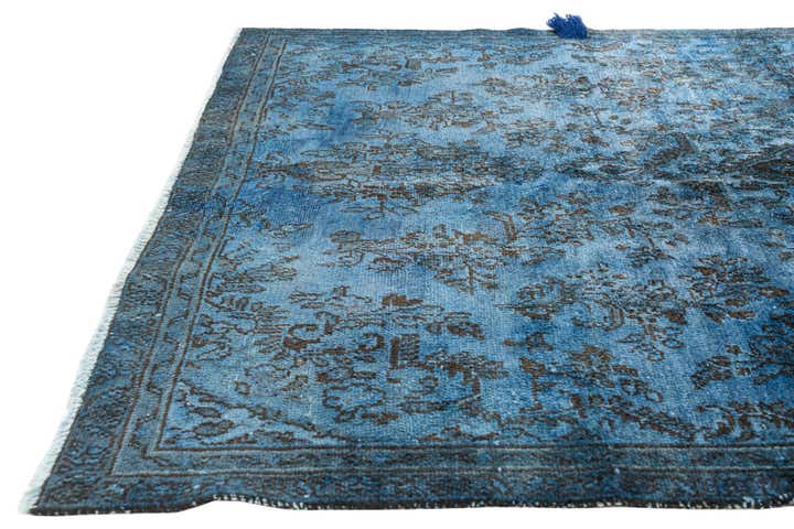 5' 6 x 8' Hand Knotted Ultra Vintage Persian Wool Rug