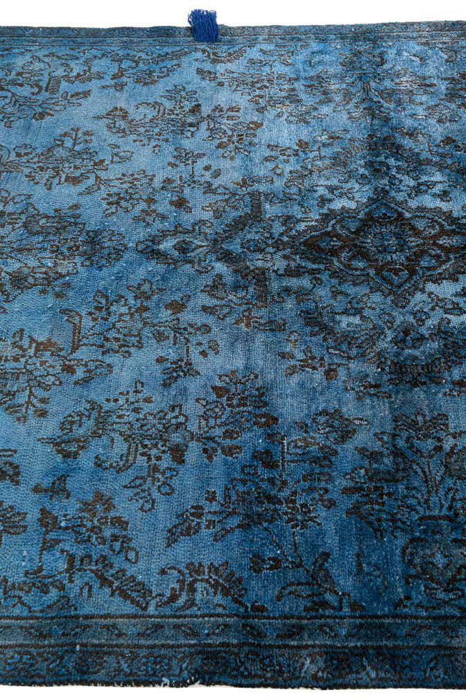 5' 6 x 8' Hand Knotted Ultra Vintage Persian Wool Rug