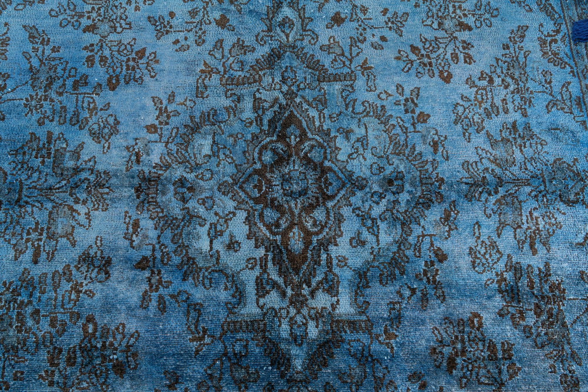5' 6 x 8' Hand Knotted Ultra Vintage Persian Wool Rug