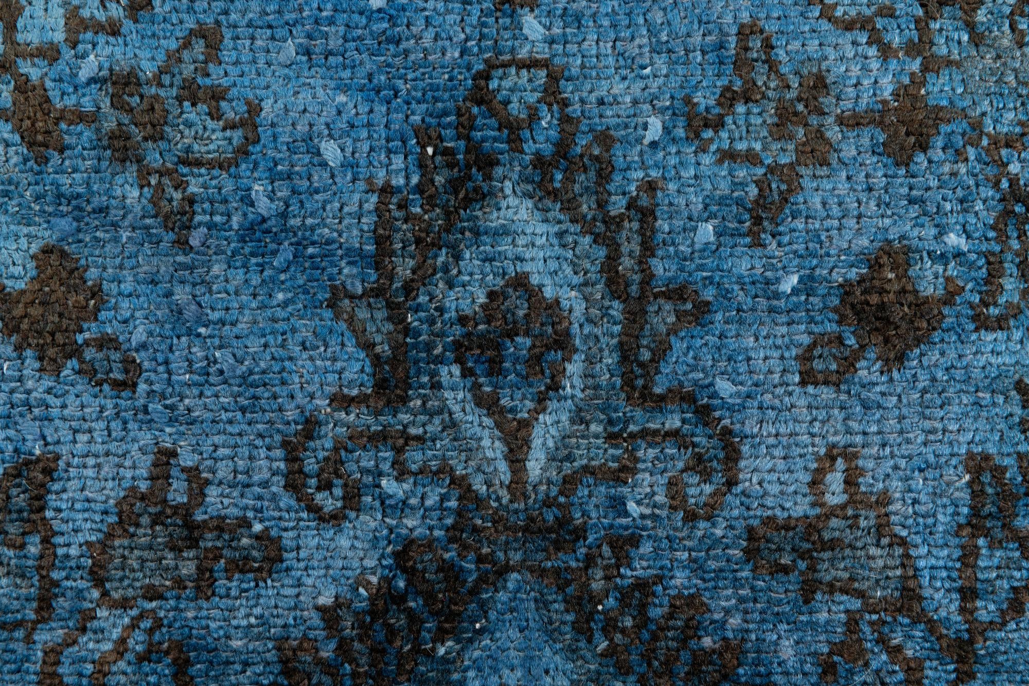 5' 6 x 8' Hand Knotted Ultra Vintage Persian Wool Rug