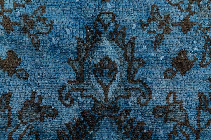 5' 6 x 8' Hand Knotted Ultra Vintage Persian Wool Rug