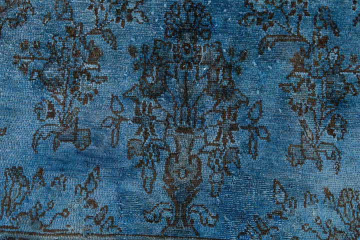 5' 6 x 8' Hand Knotted Ultra Vintage Persian Wool Rug