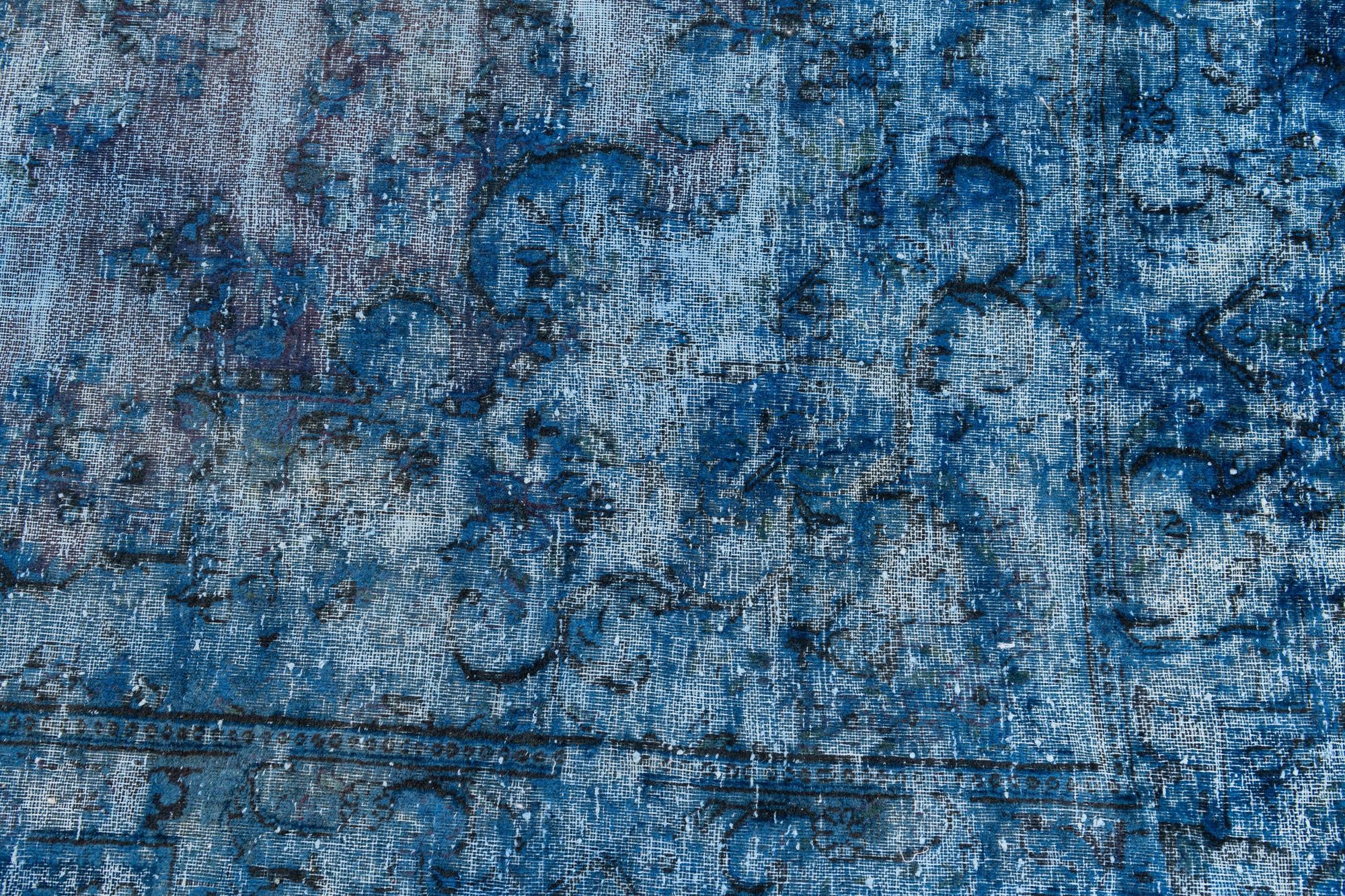 9' 7 x 14' 10 Hand Knotted Ultra Vintage Persian Wool Rug