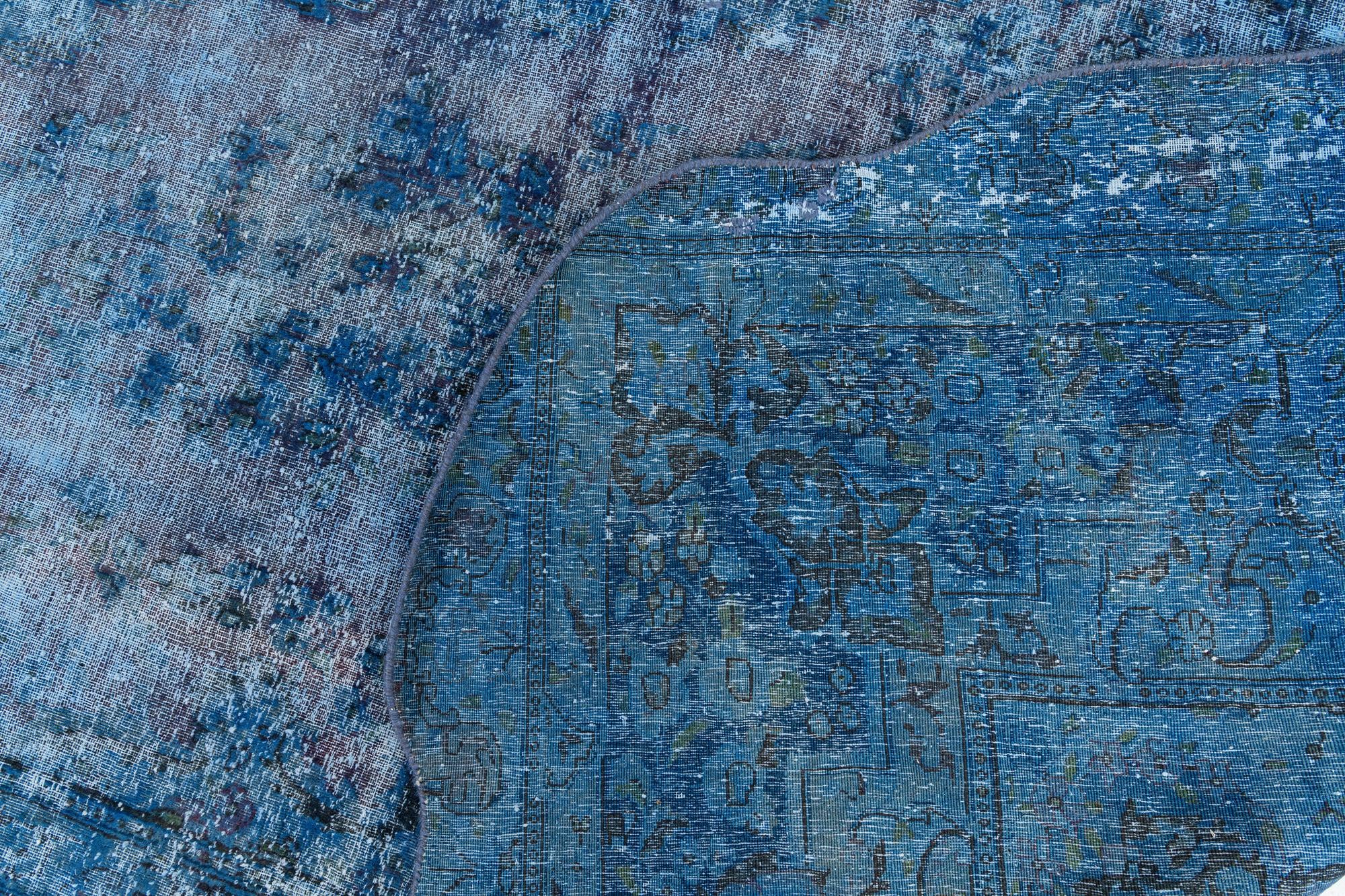 9' 7 x 14' 10 Hand Knotted Ultra Vintage Persian Wool Rug