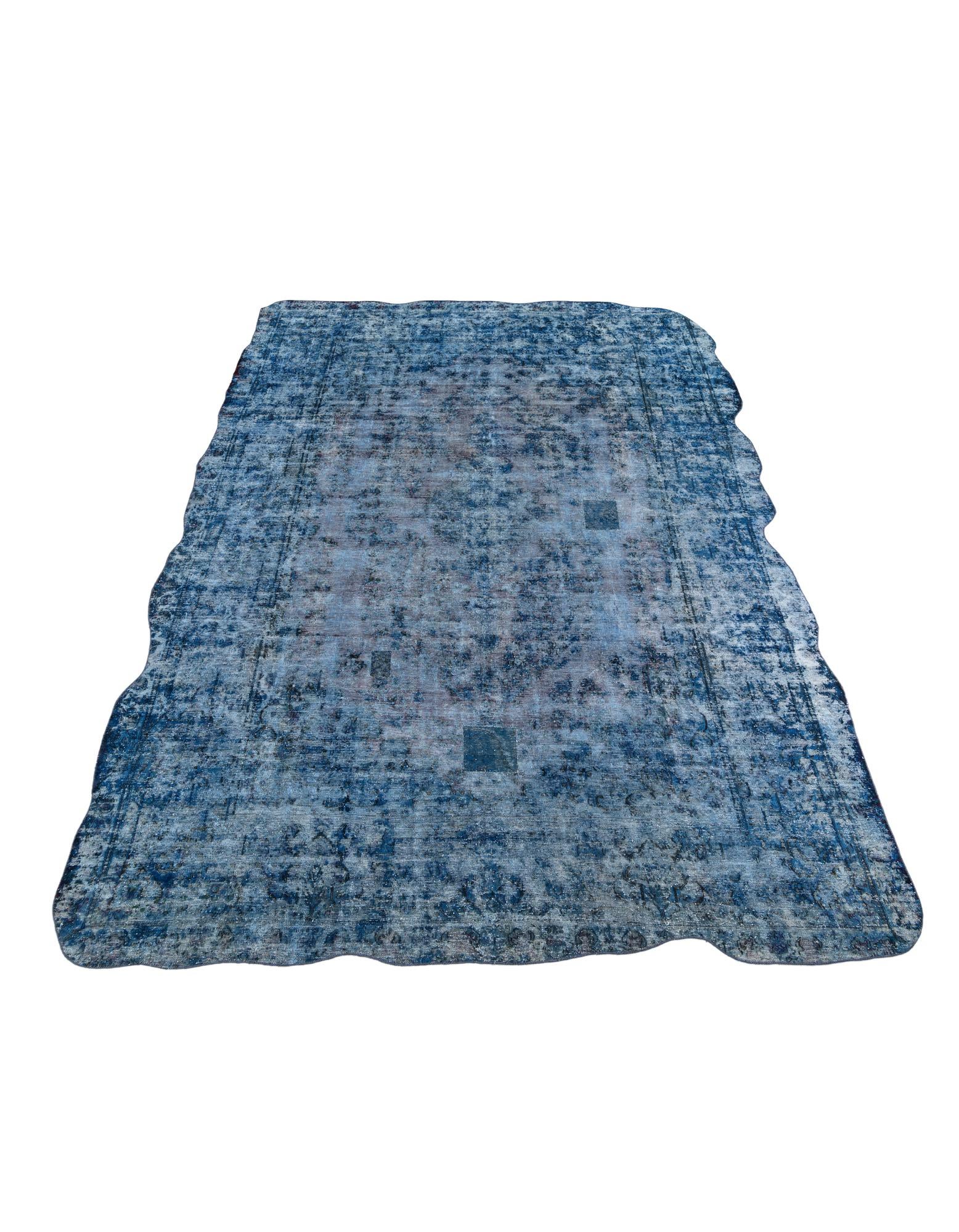 9' 7 x 14' 10 Hand Knotted Ultra Vintage Persian Wool Rug