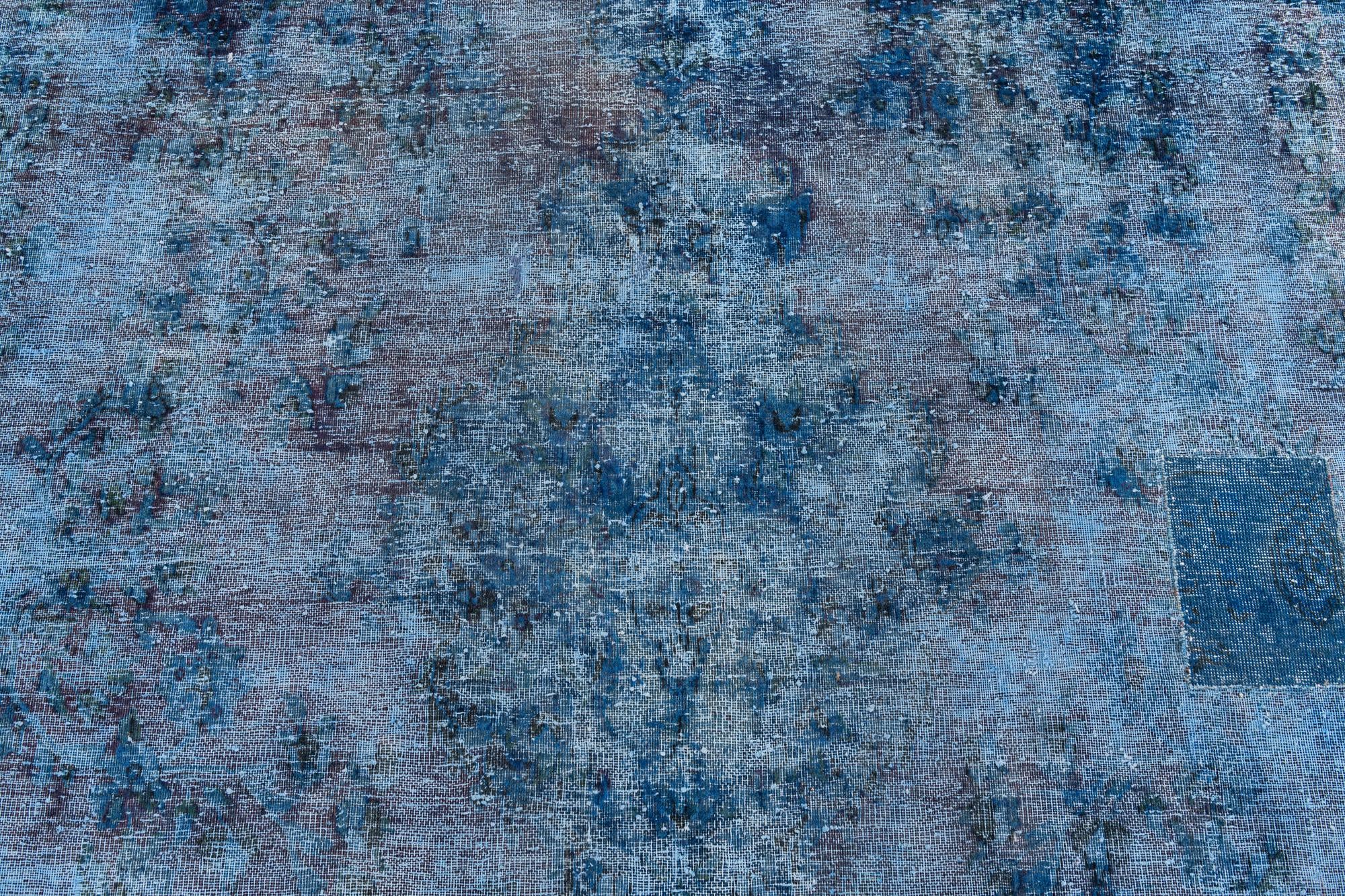 9' 7 x 14' 10 Hand Knotted Ultra Vintage Persian Wool Rug
