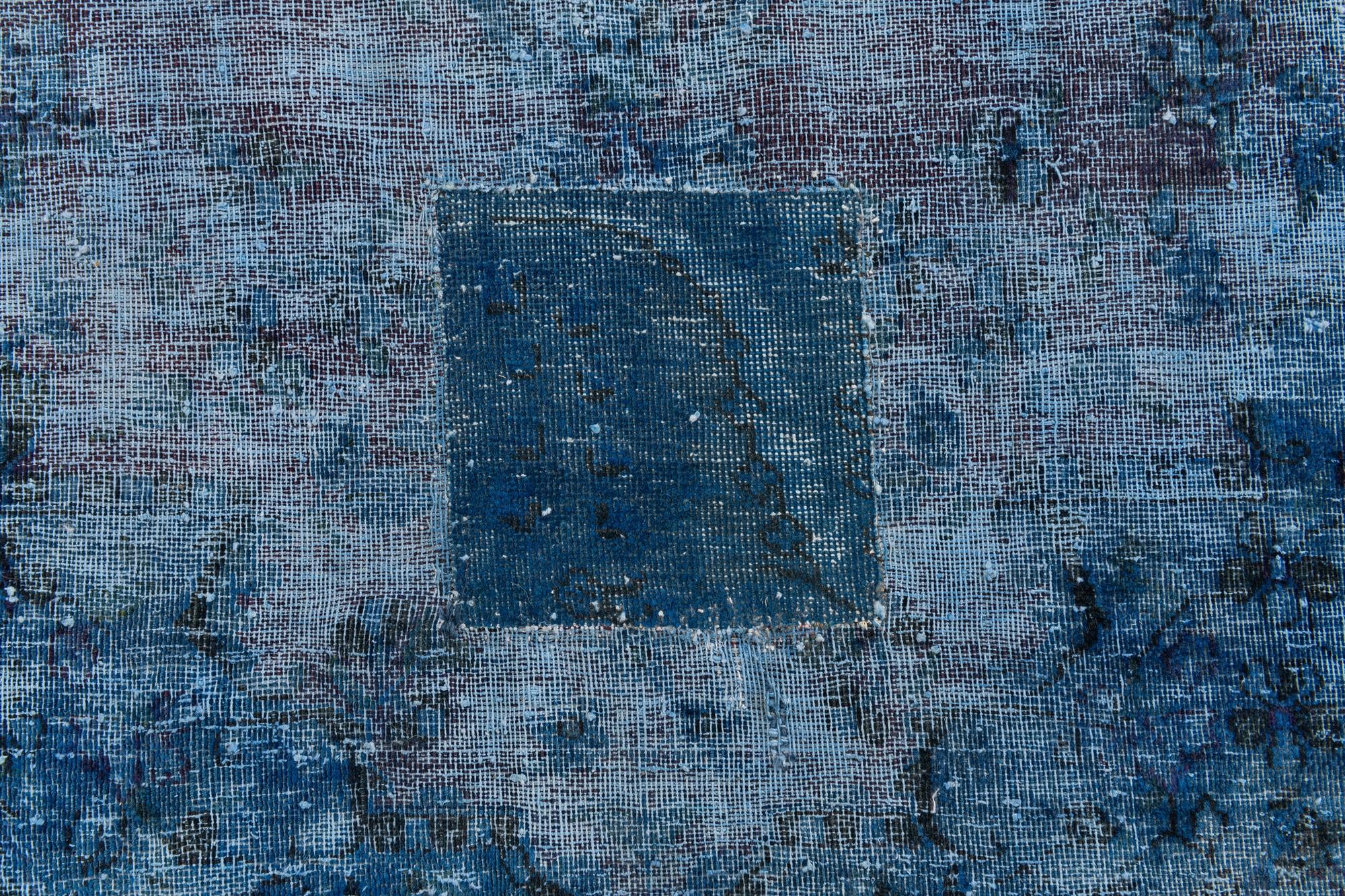 9' 7 x 14' 10 Hand Knotted Ultra Vintage Persian Wool Rug