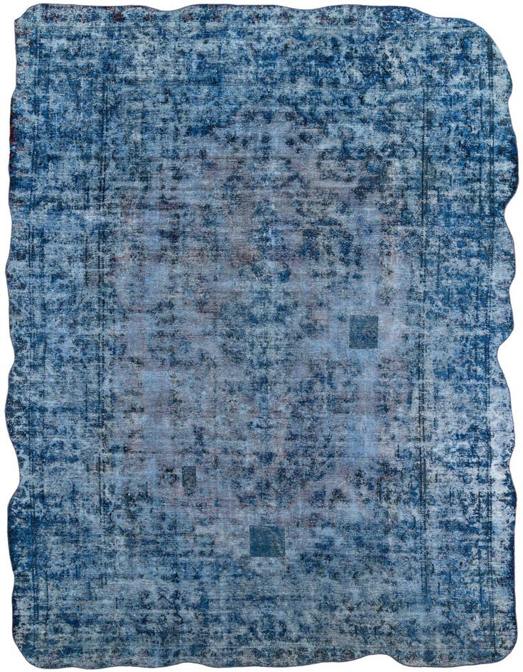 Detail image of 9' 7 x 14' 10 Hand Knotted Ultra Vintage Persian Wool Rug
