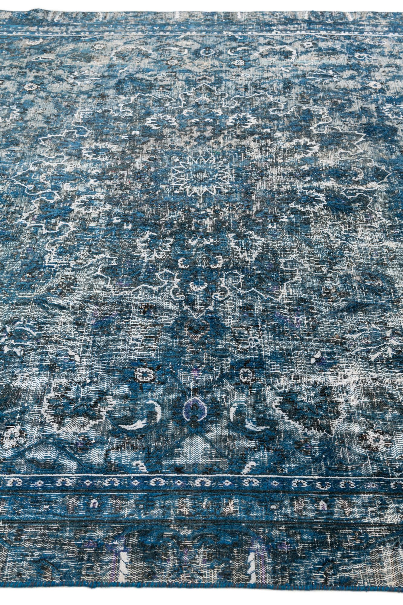8' 2 x 11' 2 Hand Knotted Ultra Vintage Persian Wool Rug