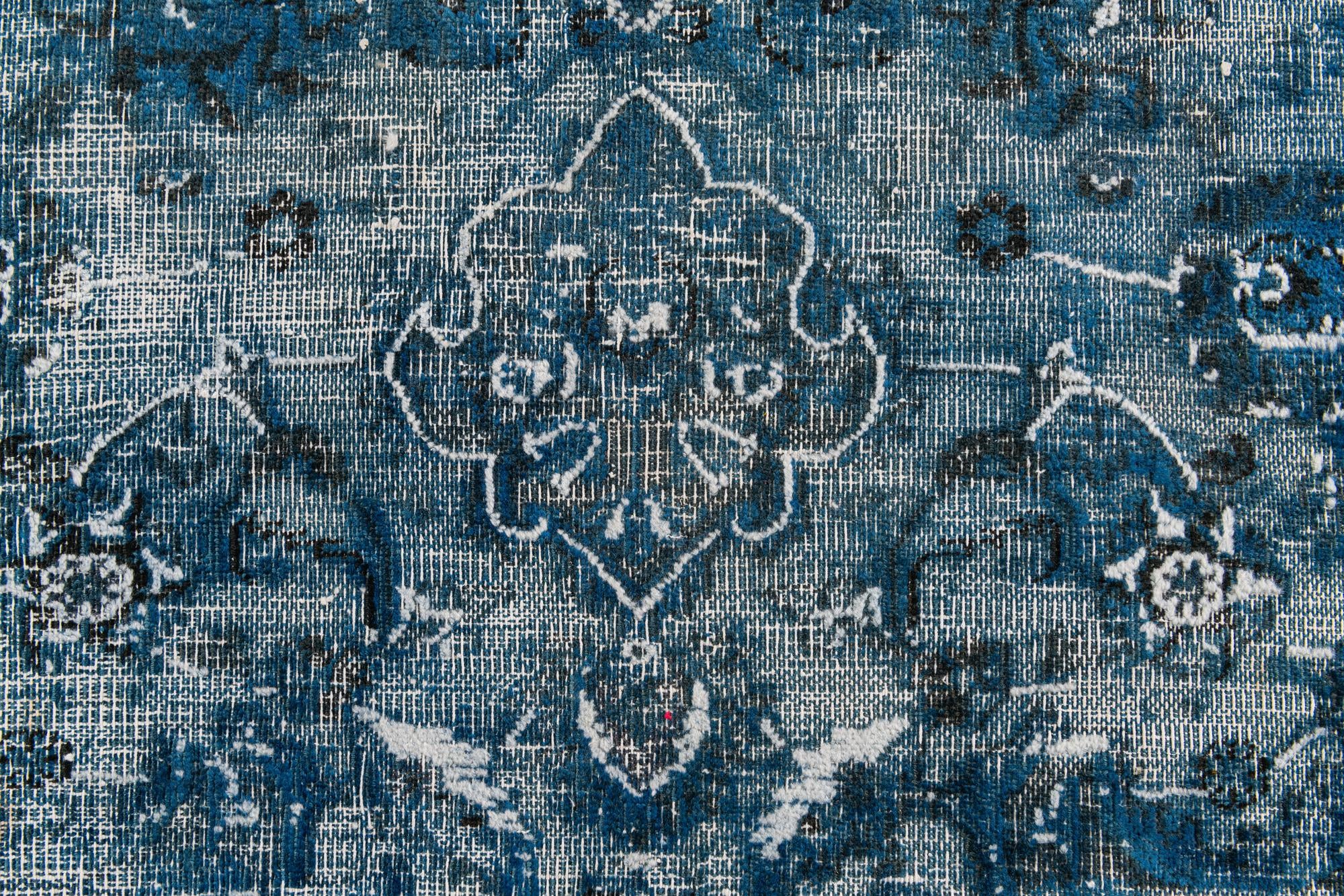 8' 2 x 11' 2 Hand Knotted Ultra Vintage Persian Wool Rug