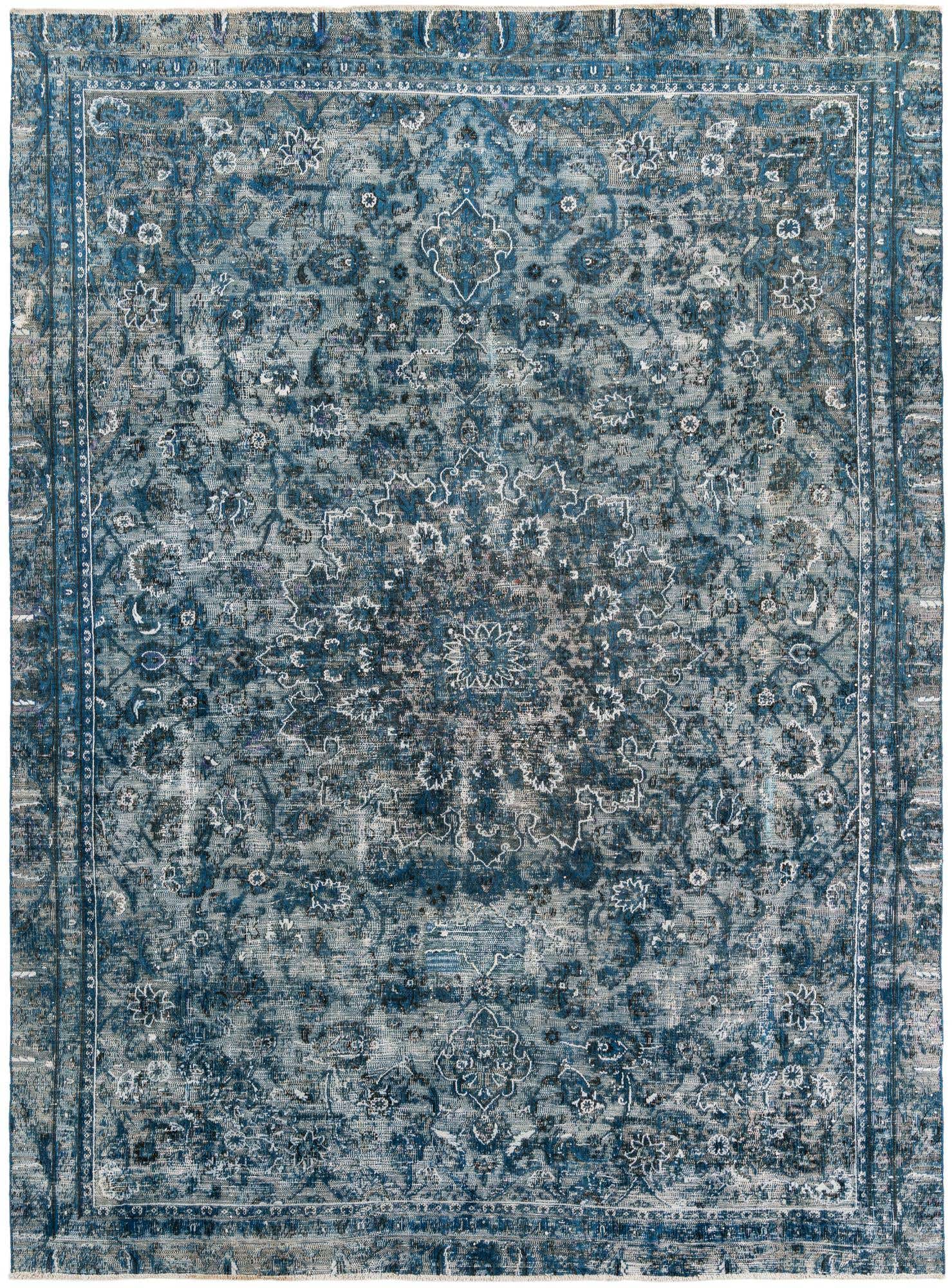 8' 2 x 11' 2 Hand Knotted Ultra Vintage Persian Wool Rug