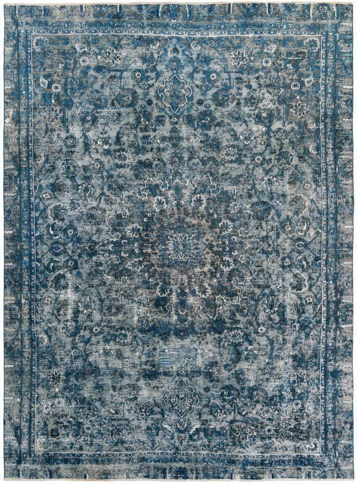 8' 2 x 11' 2 Hand Knotted Ultra Vintage Persian Wool Rug