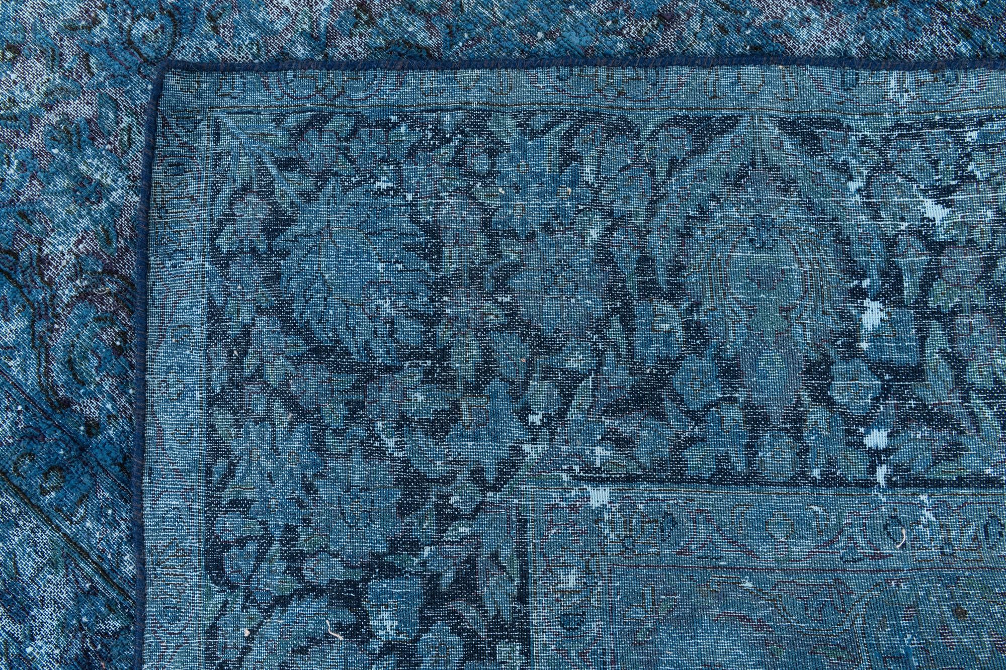 7' 8 x 11' 3 Hand Knotted Ultra Vintage Persian Wool Rug