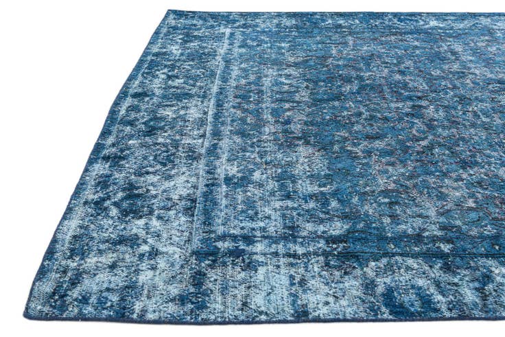 Detail image of 7' 8 x 11' 3 Hand Knotted Ultra Vintage Persian Wool Rug