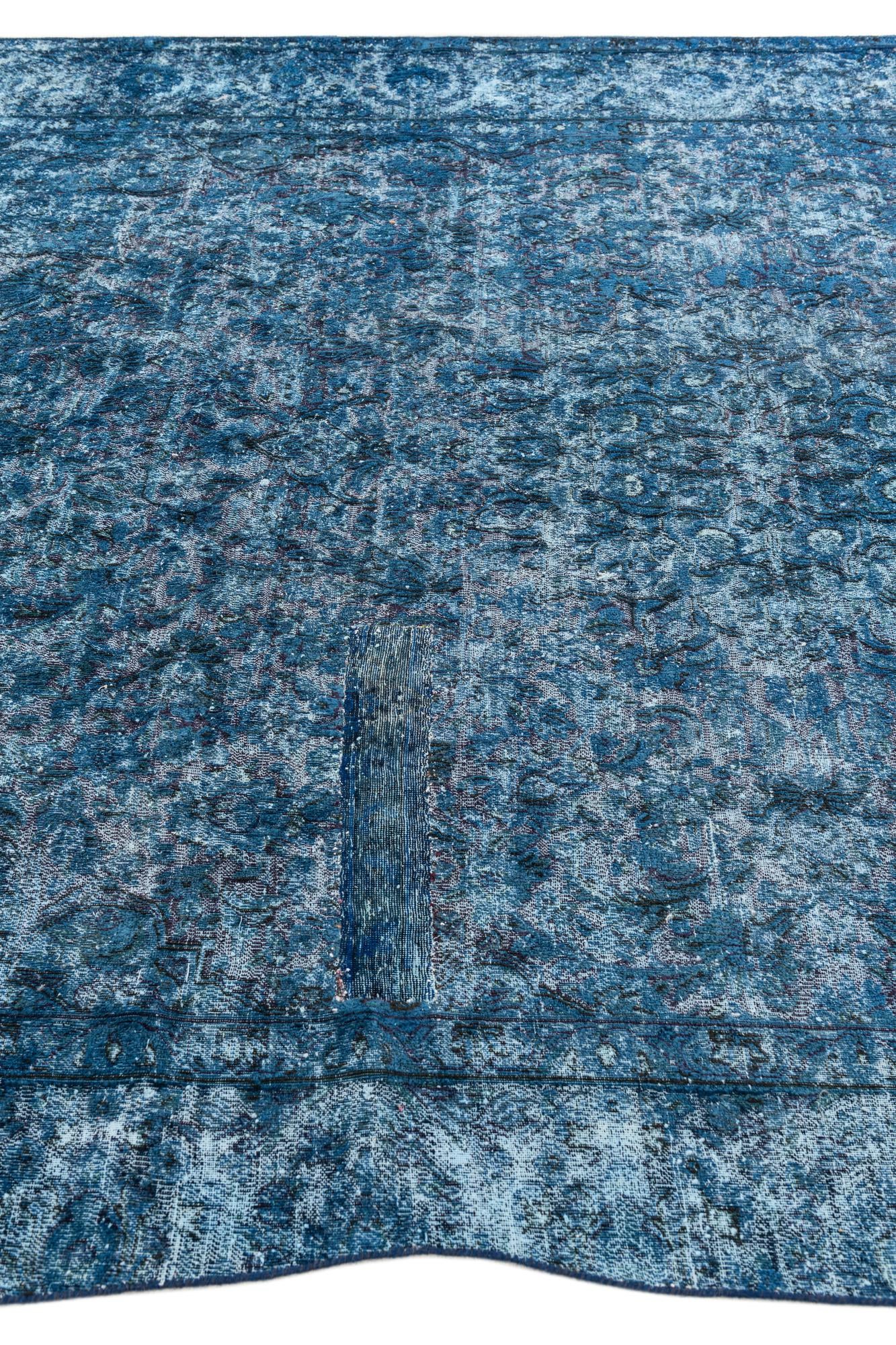 7' 8 x 11' 3 Hand Knotted Ultra Vintage Persian Wool Rug