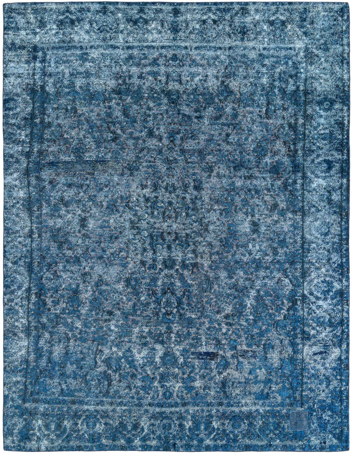 Primary image 7' 8 x 11' 3  Hand Knotted Ultra Vintage Persian Wool Rug