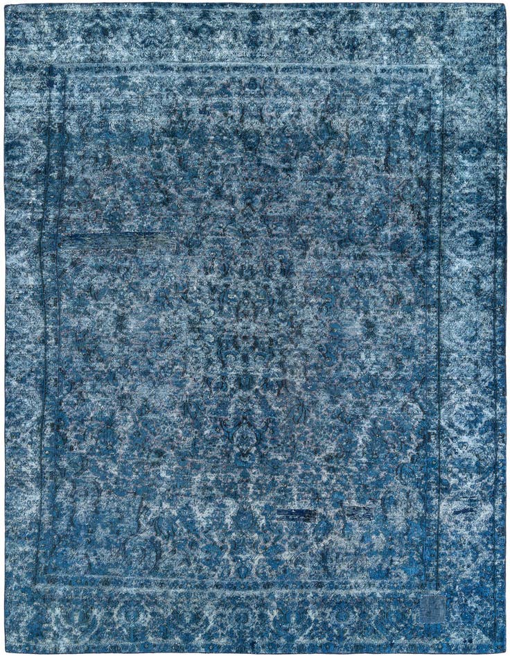 Detail image of 7' 8 x 11' 3 Hand Knotted Ultra Vintage Persian Wool Rug