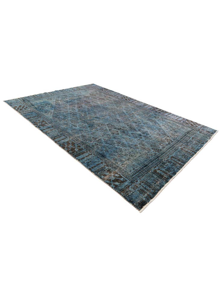 Detail image of 7' 5 x 10' 8 Hand Knotted Ultra Vintage Persian Wool Rug