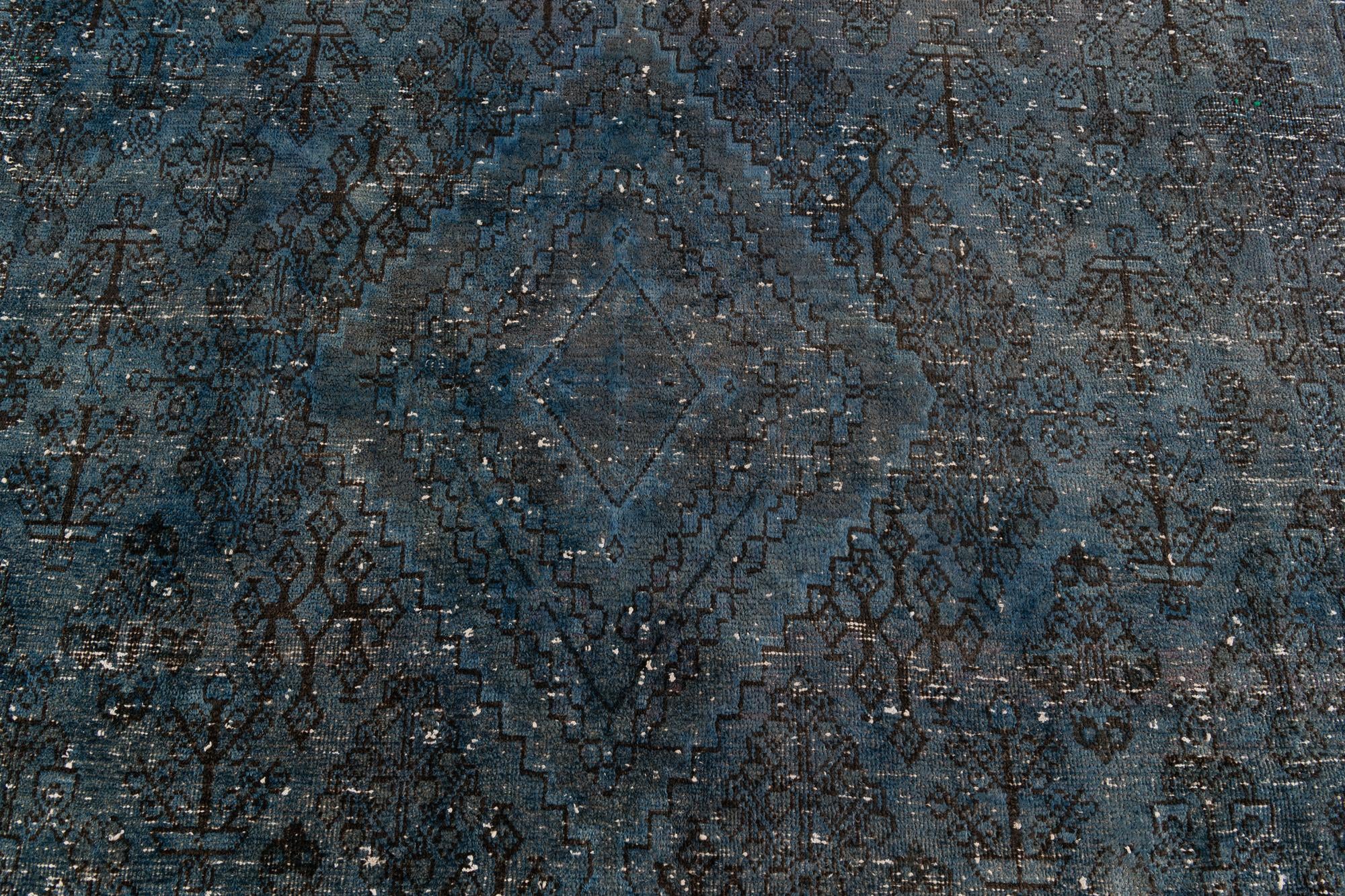7' 5 x 10' 8 Hand Knotted Ultra Vintage Persian Wool Rug