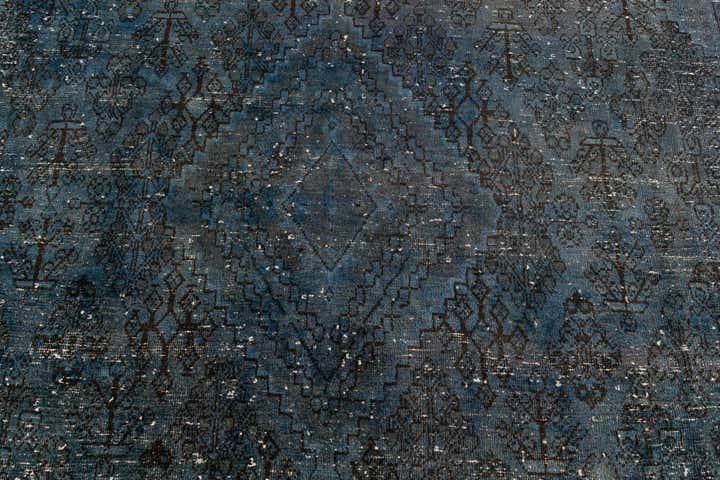 7' 5 x 10' 8 Hand Knotted Ultra Vintage Persian Wool Rug