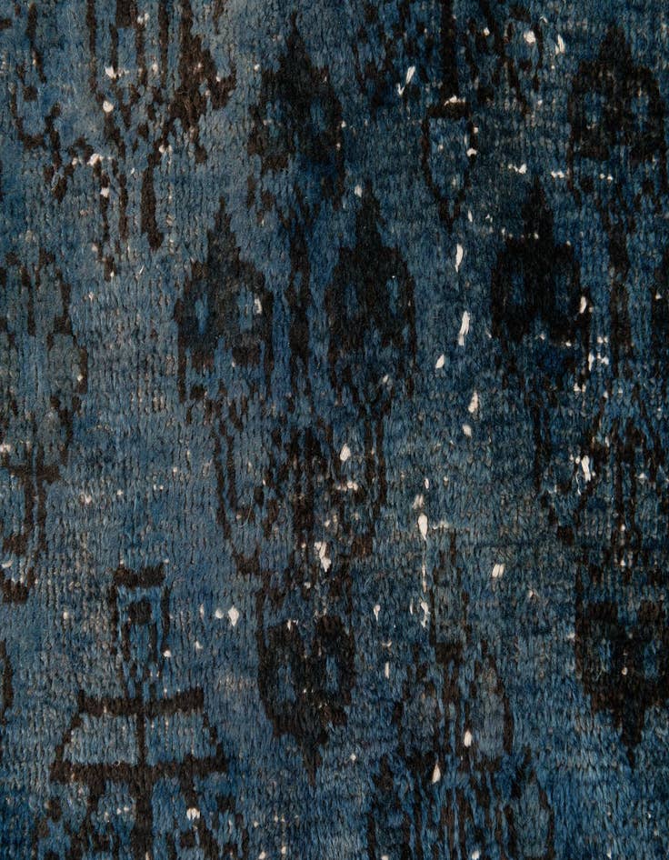 Detail image of 7' 5 x 10' 8  Hand Knotted Ultra Vintage Persian Wool Rug