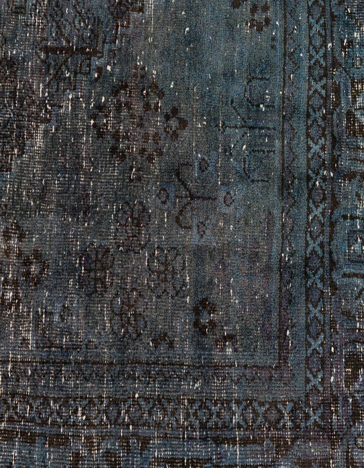 Detail image of 7' 5 x 10' 8  Hand Knotted Ultra Vintage Persian Wool Rug
