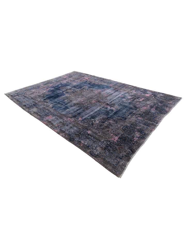 7' 10 x 10' 9 Hand Knotted Ultra Vintage Persian Wool Rug