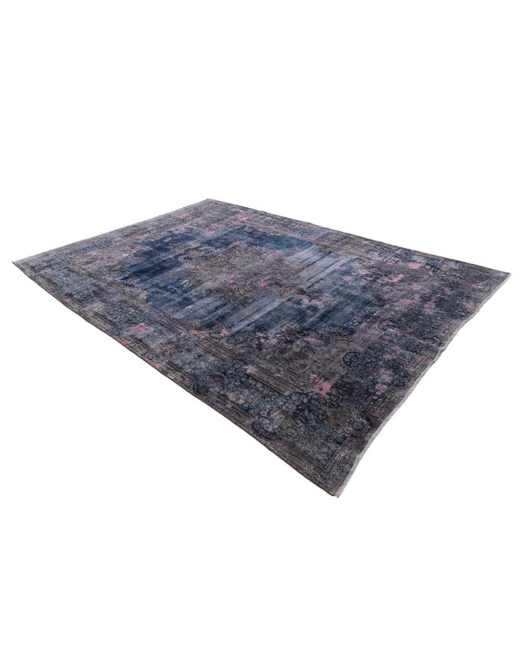 Detail image of 7' 10 x 10' 9 Hand Knotted Ultra Vintage Persian Wool Rug