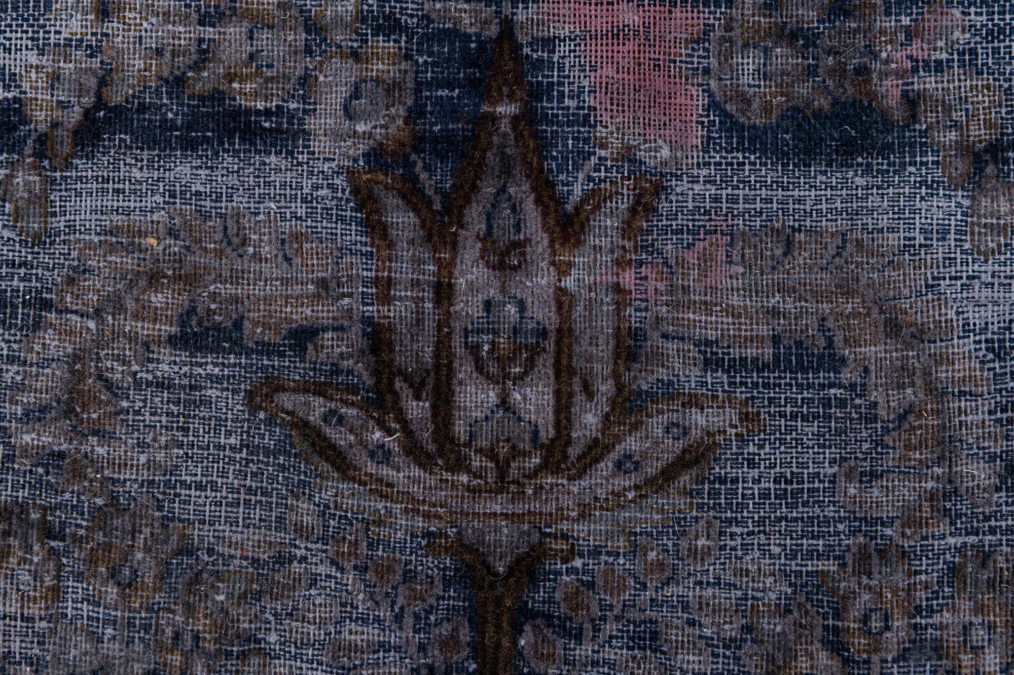 7' 10 x 10' 9 Hand Knotted Ultra Vintage Persian Wool Rug