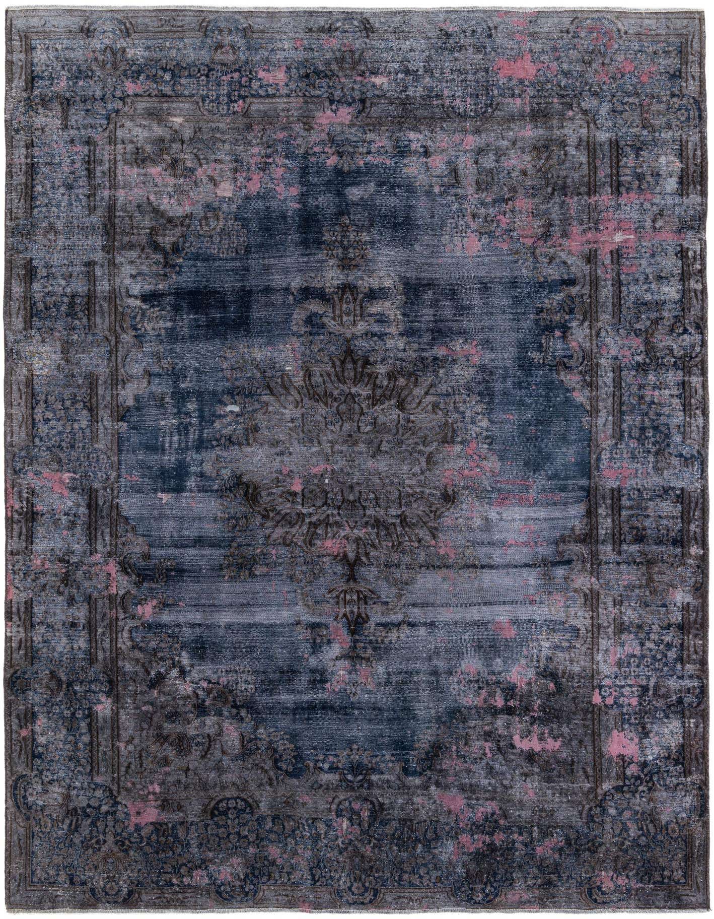 Primary image 7' 10 x 10' 9  Hand Knotted Ultra Vintage Persian Wool Rug