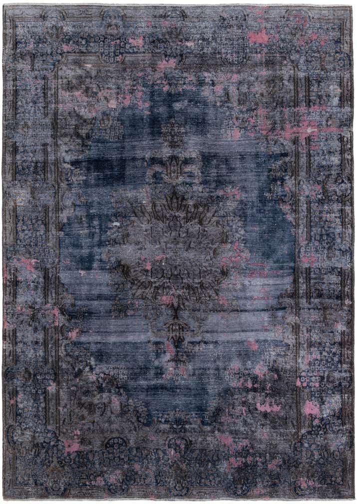 7' 10 x 10' 9 Hand Knotted Ultra Vintage Persian Wool Rug