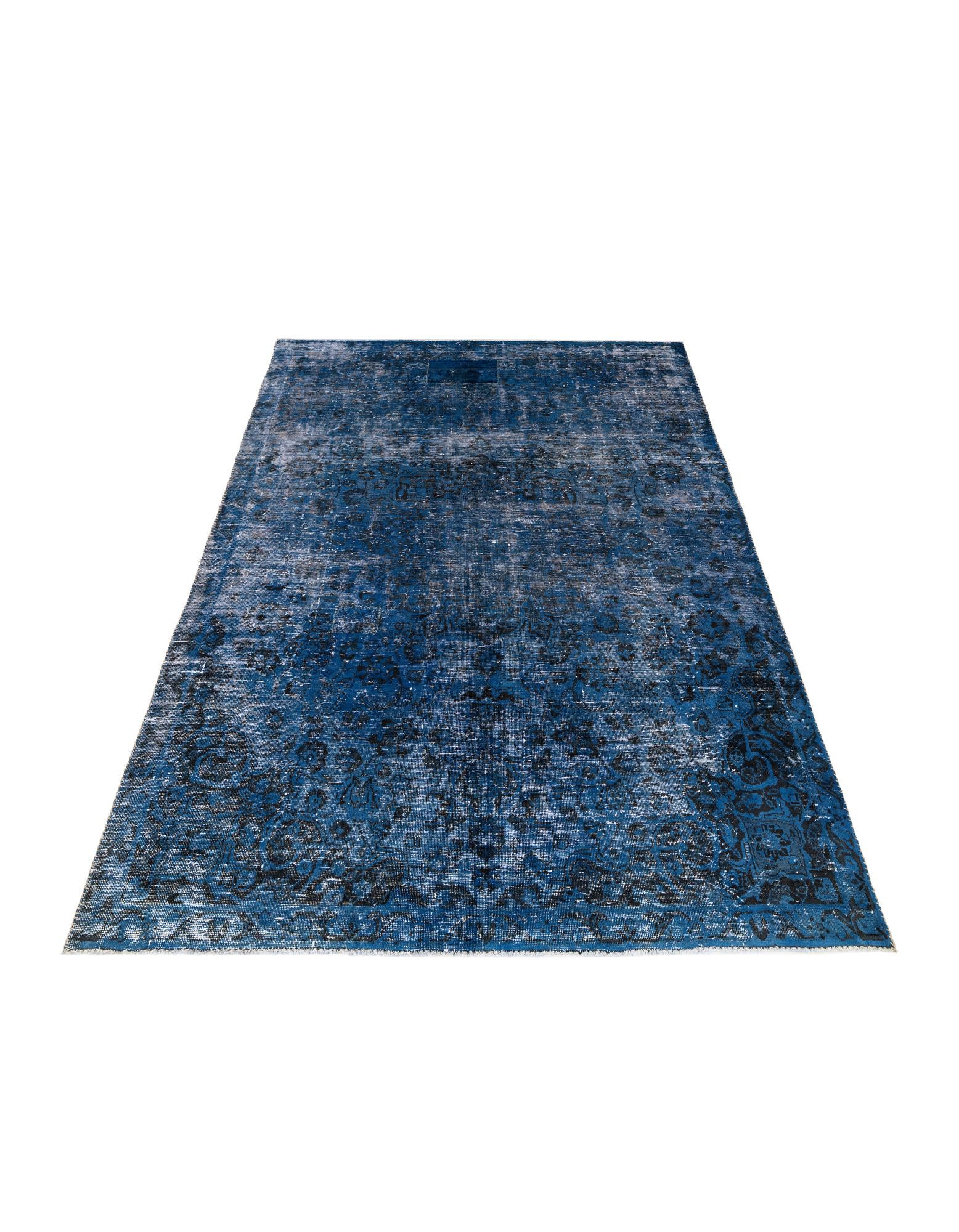 6' 4 x 9' 10 Hand Knotted Ultra Vintage Persian Wool Rug
