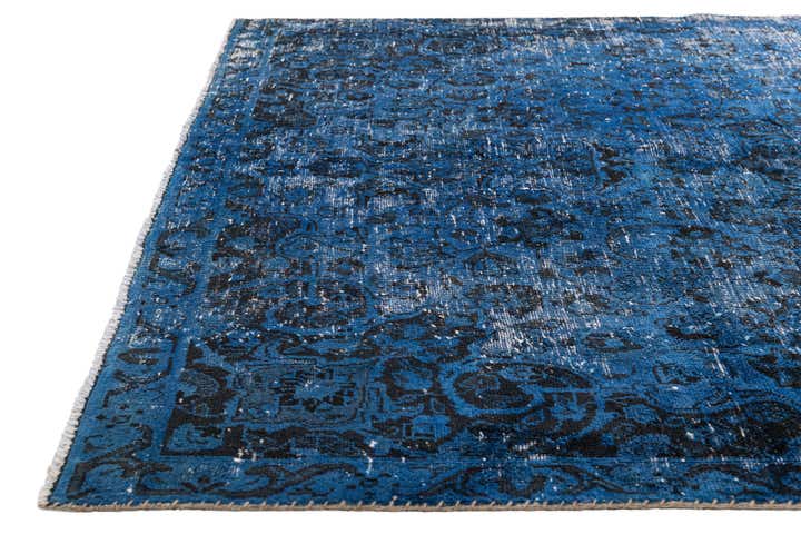 6' 4 x 9' 10 Hand Knotted Ultra Vintage Persian Wool Rug
