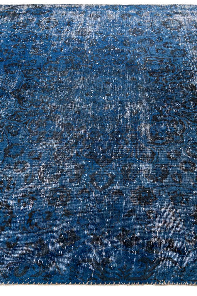 6' 4 x 9' 10 Hand Knotted Ultra Vintage Persian Wool Rug