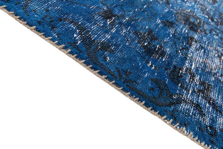 Detail image of 6' 4 x 9' 10 Hand Knotted Ultra Vintage Persian Wool Rug
