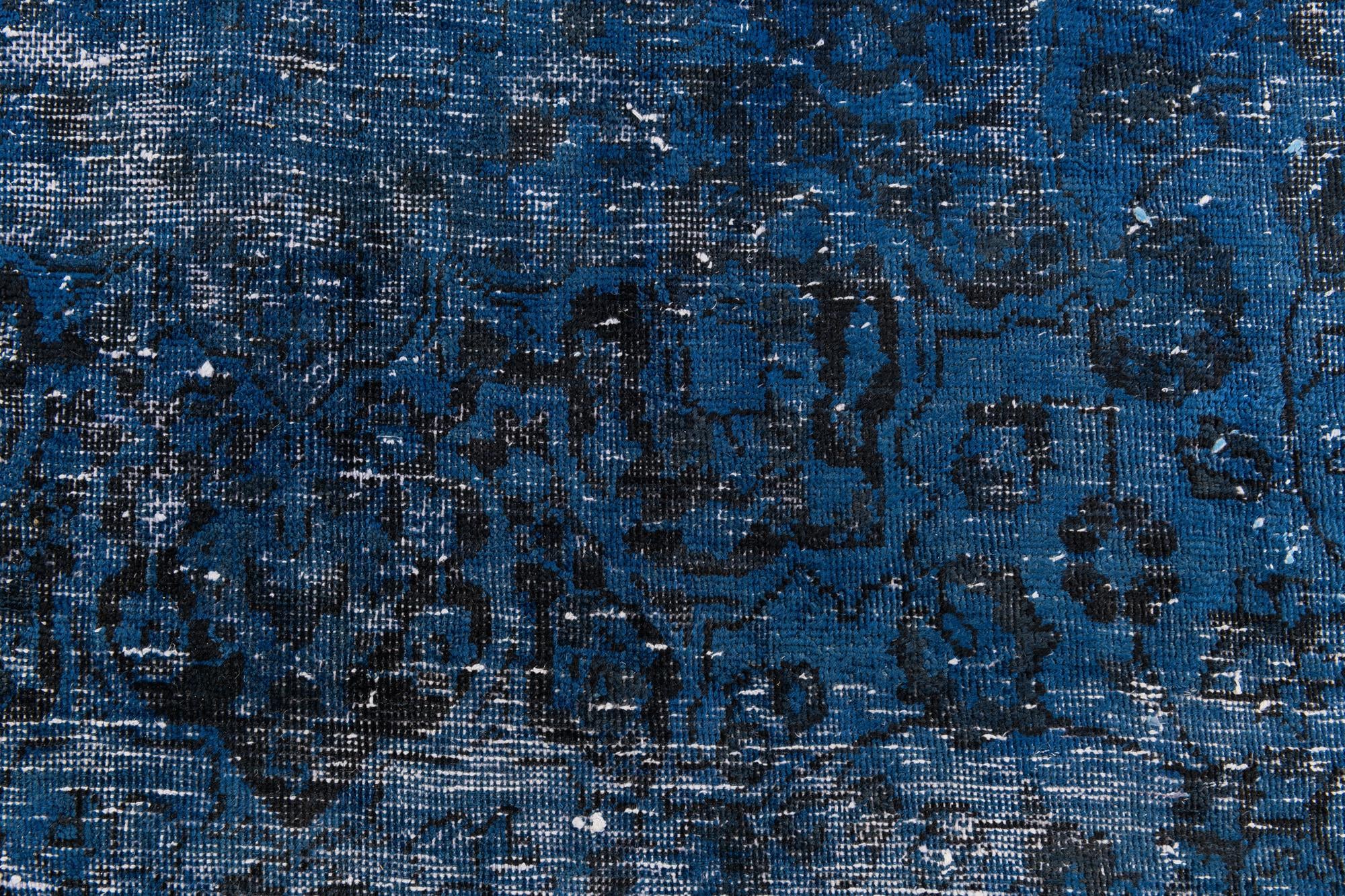 6' 4 x 9' 10 Hand Knotted Ultra Vintage Persian Wool Rug