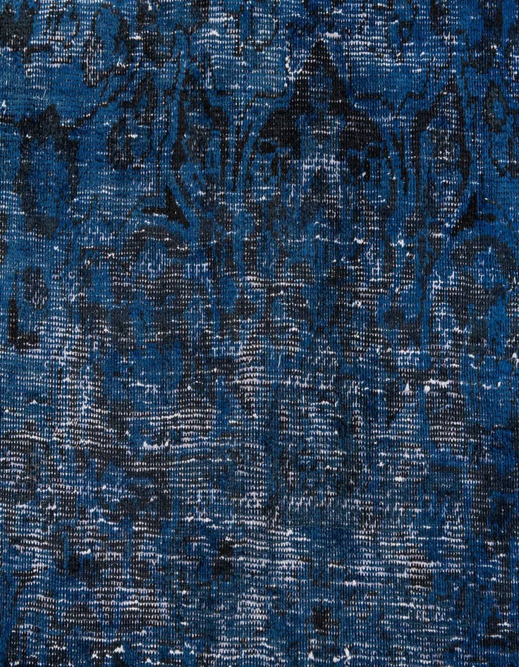 Detail image of 6' 4 x 9' 10  Hand Knotted Ultra Vintage Persian Wool Rug