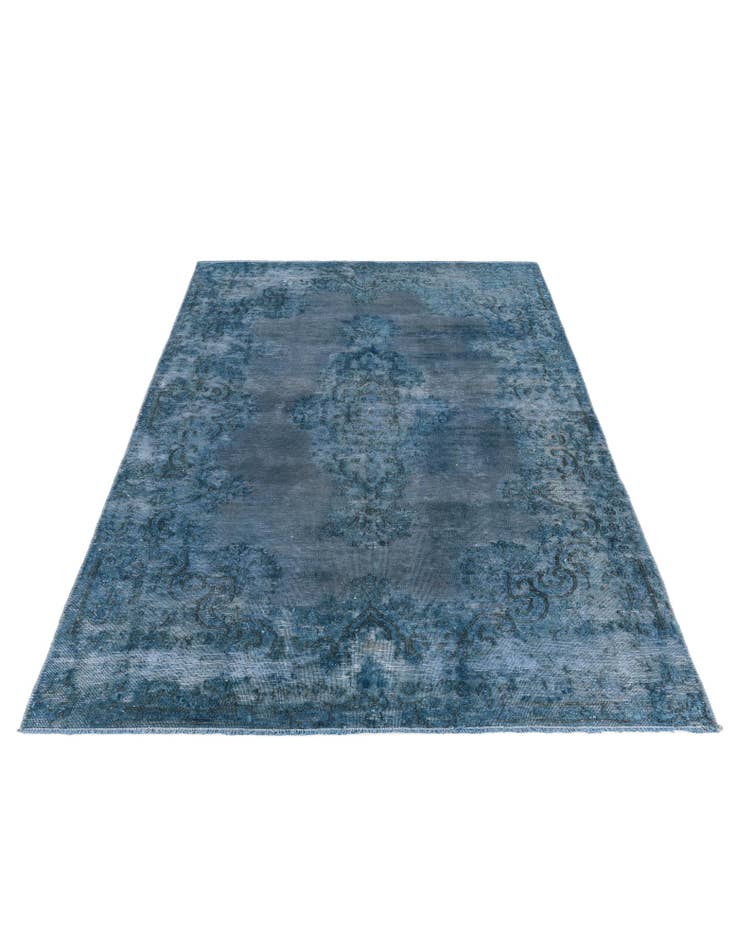 Detail image of 3' 9 x 6' 6  Hand Knotted Ultra Vintage Persian Wool Rug