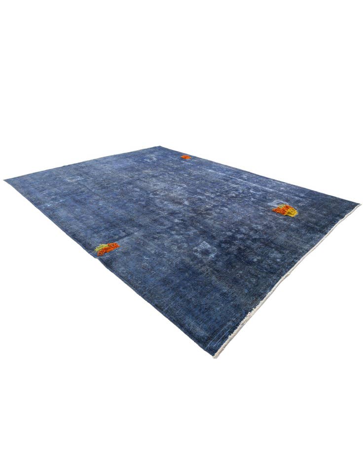 Detail image of 9' 10 x 12' 9  Hand Knotted Ultra Vintage Persian Wool Rug