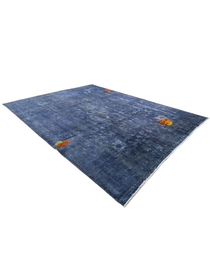 9' 10 x 12' 9 Hand Knotted Ultra Vintage Persian Wool Rug