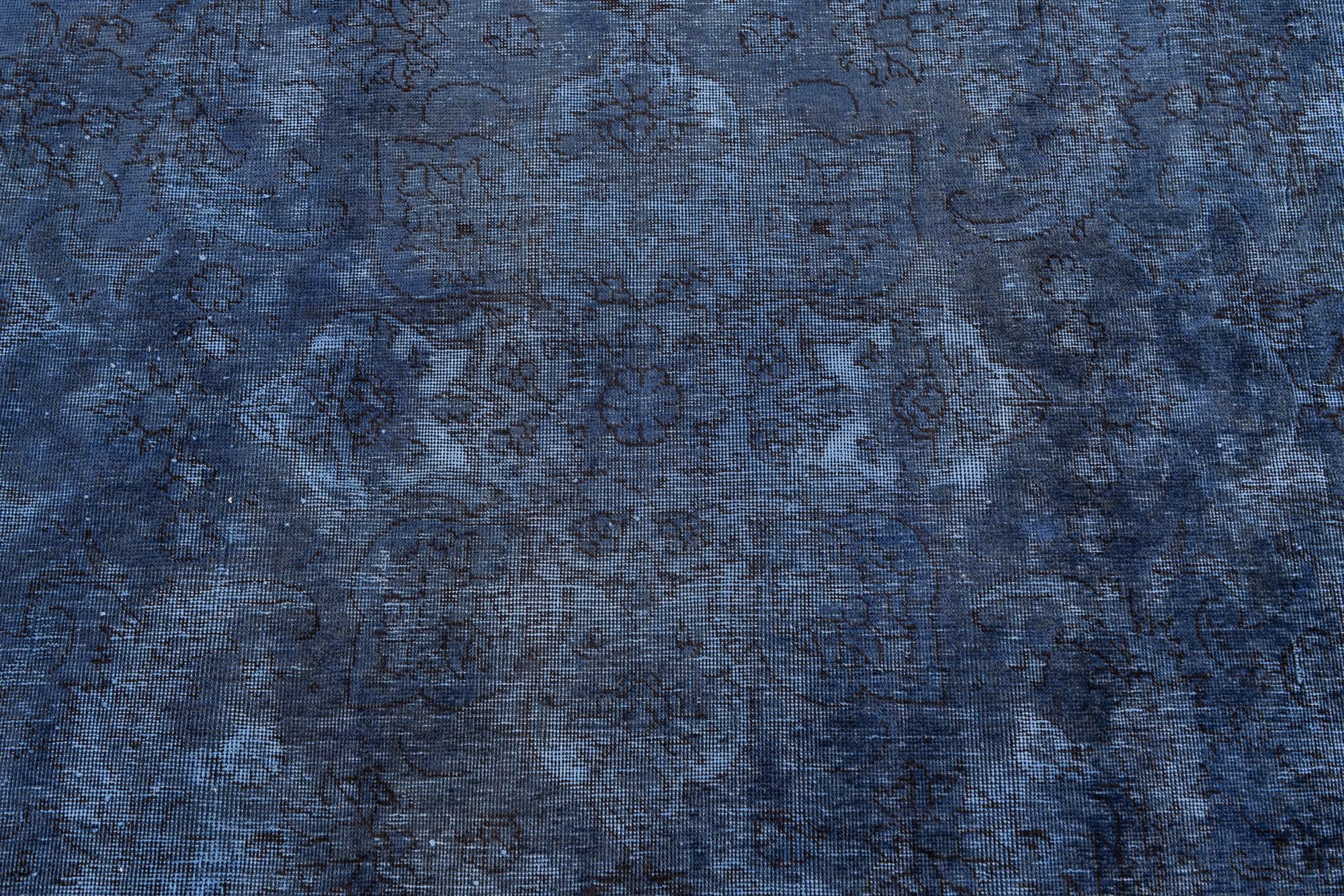 9' 10 x 12' 9 Hand Knotted Ultra Vintage Persian Wool Rug