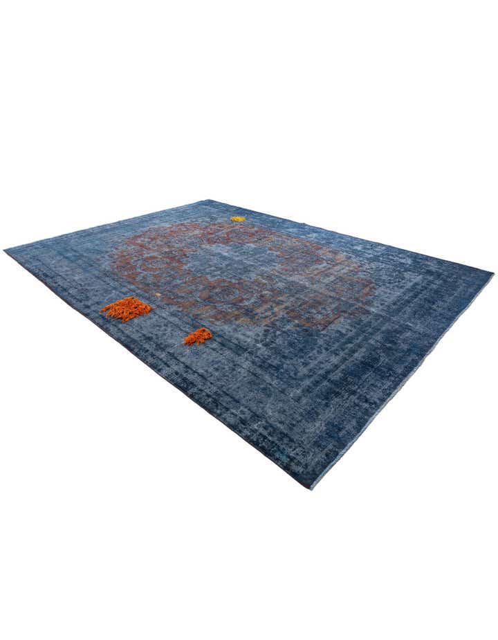 9' 9 x 13' 1 Hand Knotted Ultra Vintage Persian Wool Rug