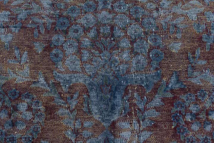 9' 9 x 13' 1 Hand Knotted Ultra Vintage Persian Wool Rug