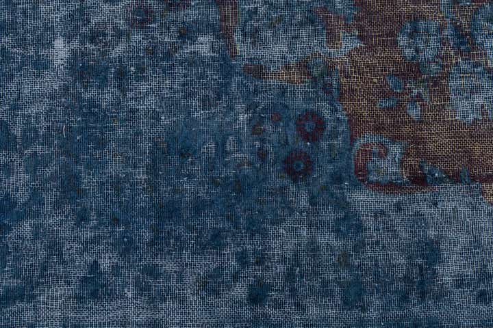 9' 9 x 13' 1 Hand Knotted Ultra Vintage Persian Wool Rug
