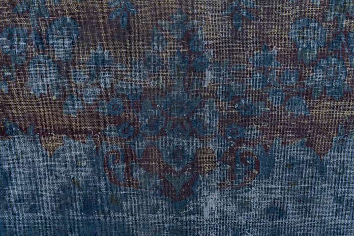 9' 9 x 13' 1 Hand Knotted Ultra Vintage Persian Wool Rug