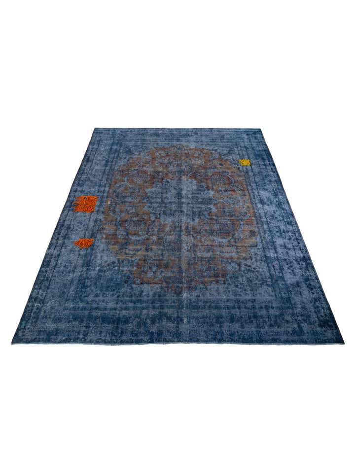 9' 9 x 13' 1 Hand Knotted Ultra Vintage Persian Wool Rug