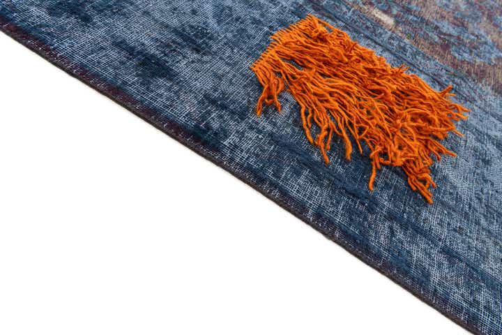 9' 9 x 13' 1 Hand Knotted Ultra Vintage Persian Wool Rug