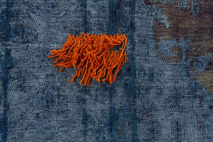 9' 9 x 13' 1 Hand Knotted Ultra Vintage Persian Wool Rug