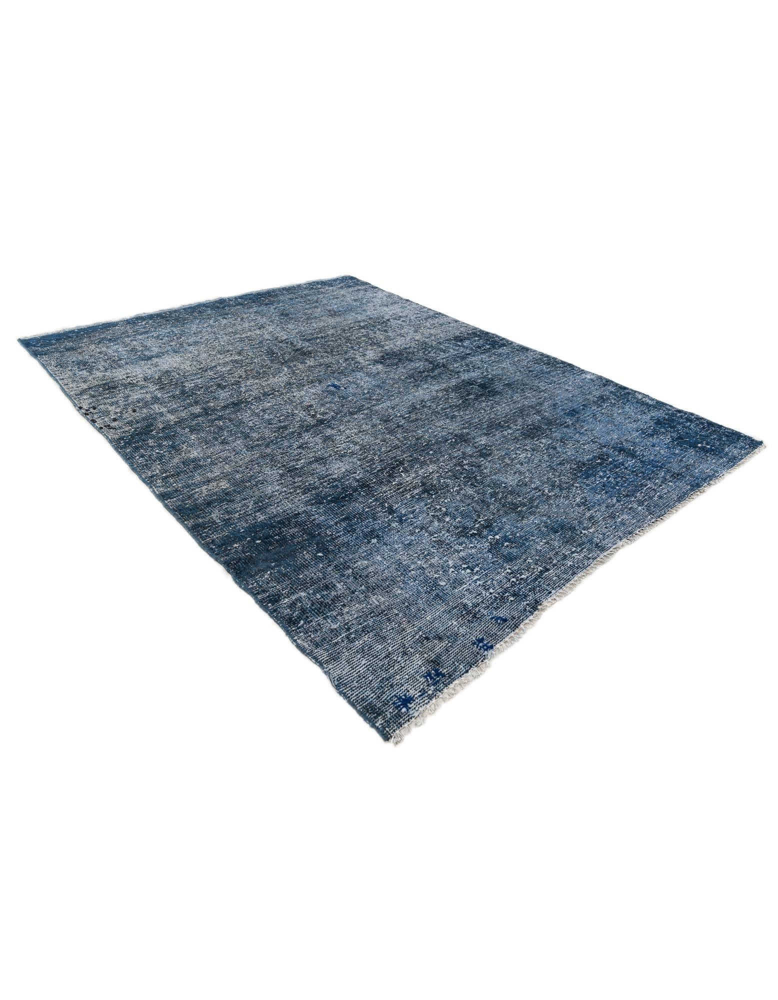 4' 10 x 5' 10 Hand Knotted Ultra Vintage Persian Wool Rug